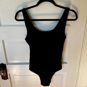 Madewell textured one-piece swimsuit